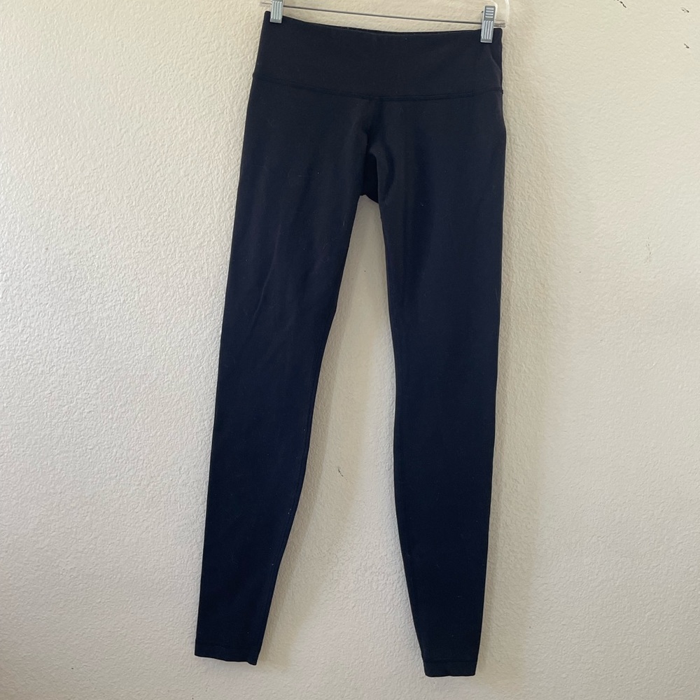 Lululemon Original Solid Black Wonder Under Full … - image 4